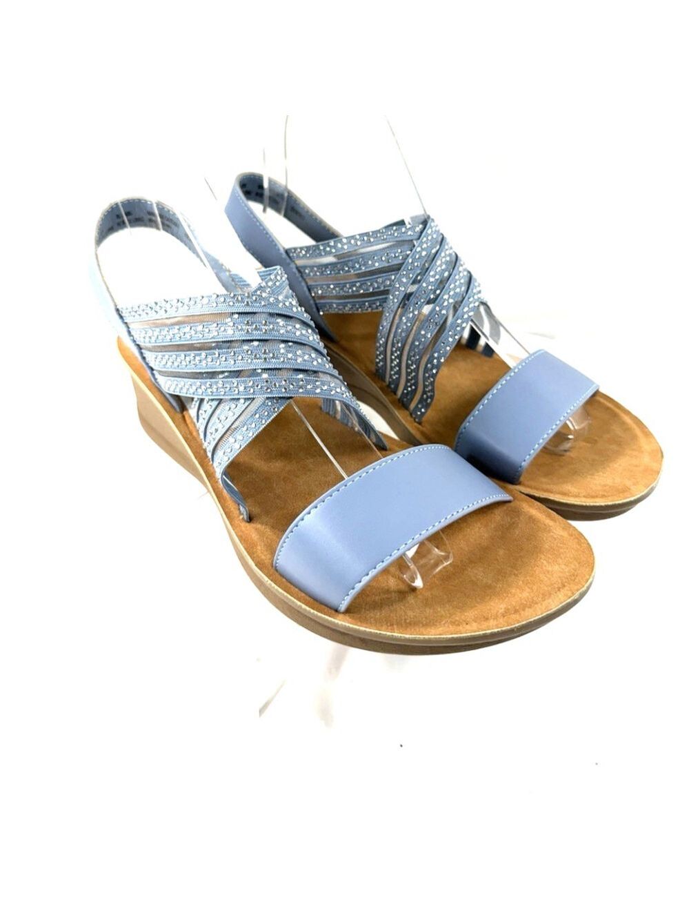 Daisy Fuentes Low Wedge Strap Size 8 W